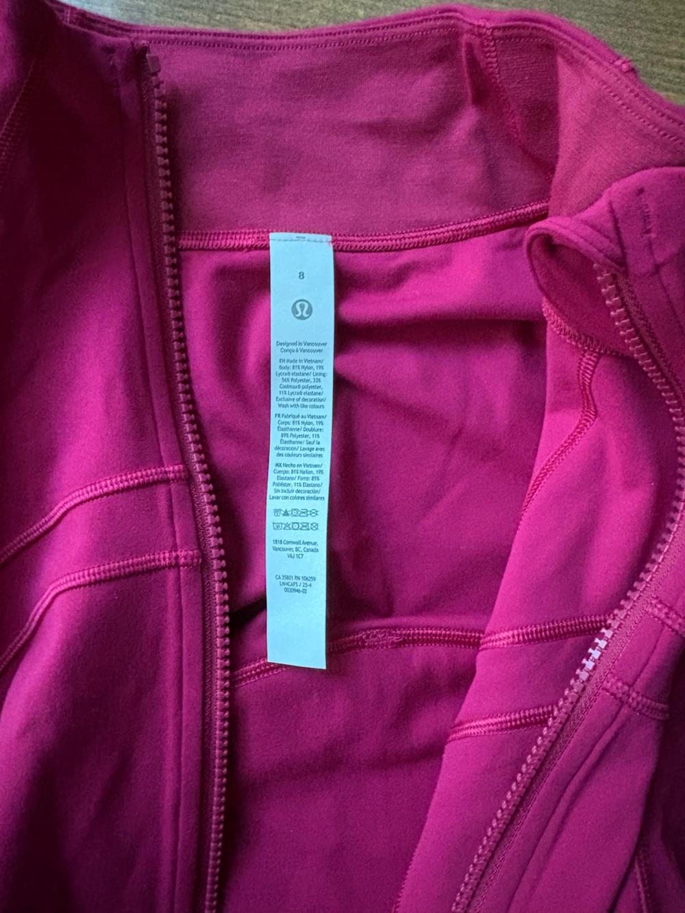 NWOT lululemon Define Jacket 8 - Picture 3 of 3